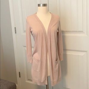 Halogen Blush Pink Cardigan XSP